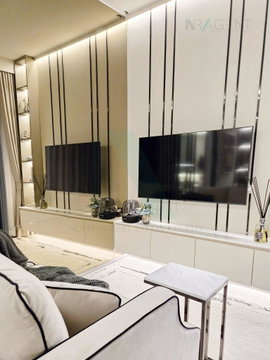 🚩 For Rent Condo THE ADDRESS SIAM-RATCHATHEWI Building 1, Floor 26,1 bed room, Room size 36 sqm