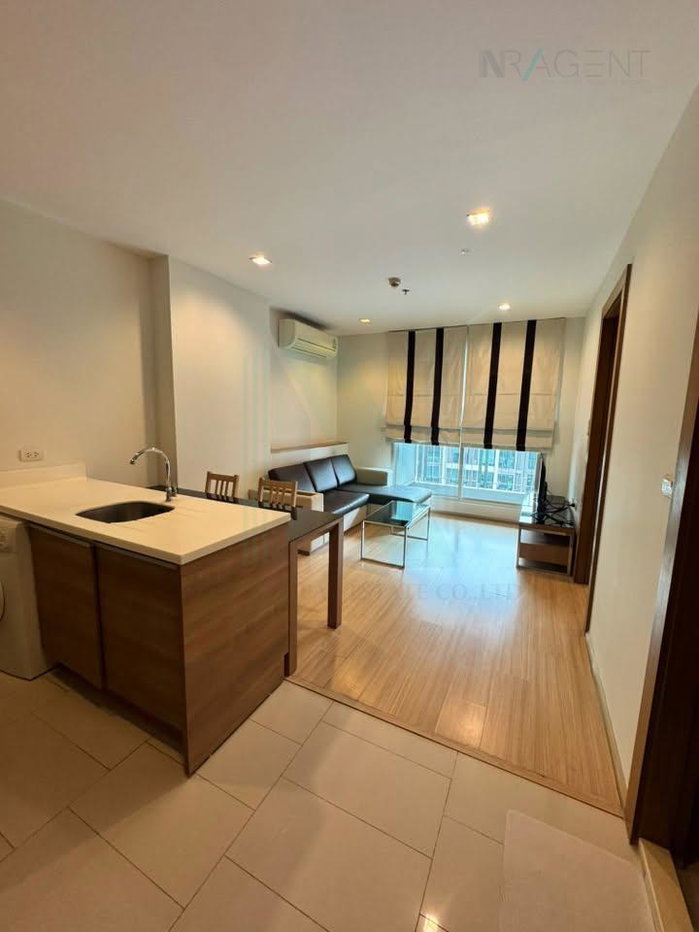 รูป 🚩 ให้เช่าคอนโด ริทึ่ม รัชดา-ห้วยขวาง อาคาร 1 ชั้น 18 1 ห้องนอน ขนาด 42 ตรม ใกล้ โรบินสันรัชดา - รูปที่ 4/8