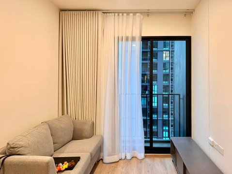 AA696617 | 2Bed | 1Bath | MRT Phra Ram 9 | 35sqm | THB 25,000/mo | Fl.23 — Nue District R9 Rama 9