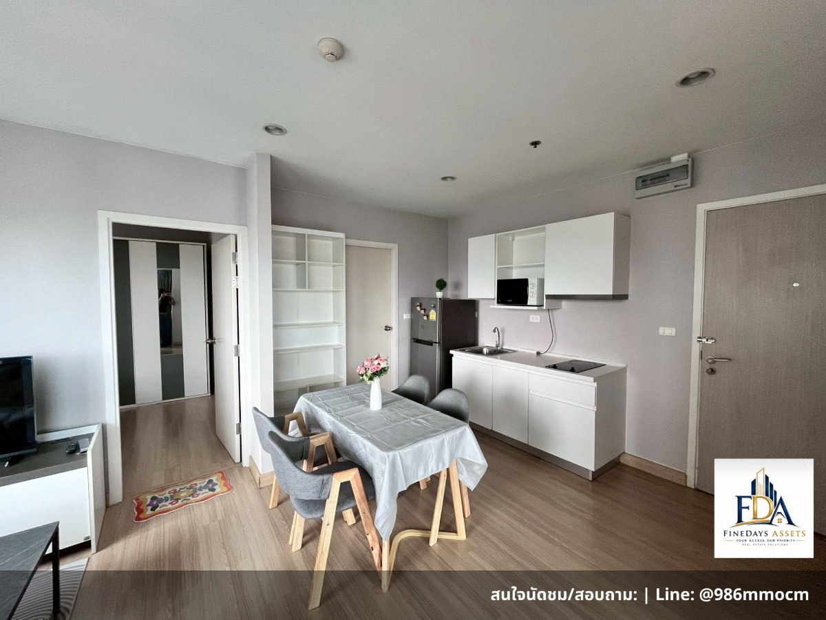 รูป ✨ ให้เช่า คอนโดมิเนียมห้องมุมชั้นสูง โมทีฟ คอนโด (Motif Condo) มีรถตู้ Shuttle Van รับ-ส่ง BTS วงเวียนใหญ่✨ - รูปที่ 3/10