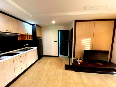 ขายคอนโด : 🚩 ขายคอนโด รีสอร์ทต้า เย็นอากาศ อาคาร A ชั้น 8 1 ห้องนอน ขนาด 39 ตรม ใกล้ Market Place นางลิ้นจี่