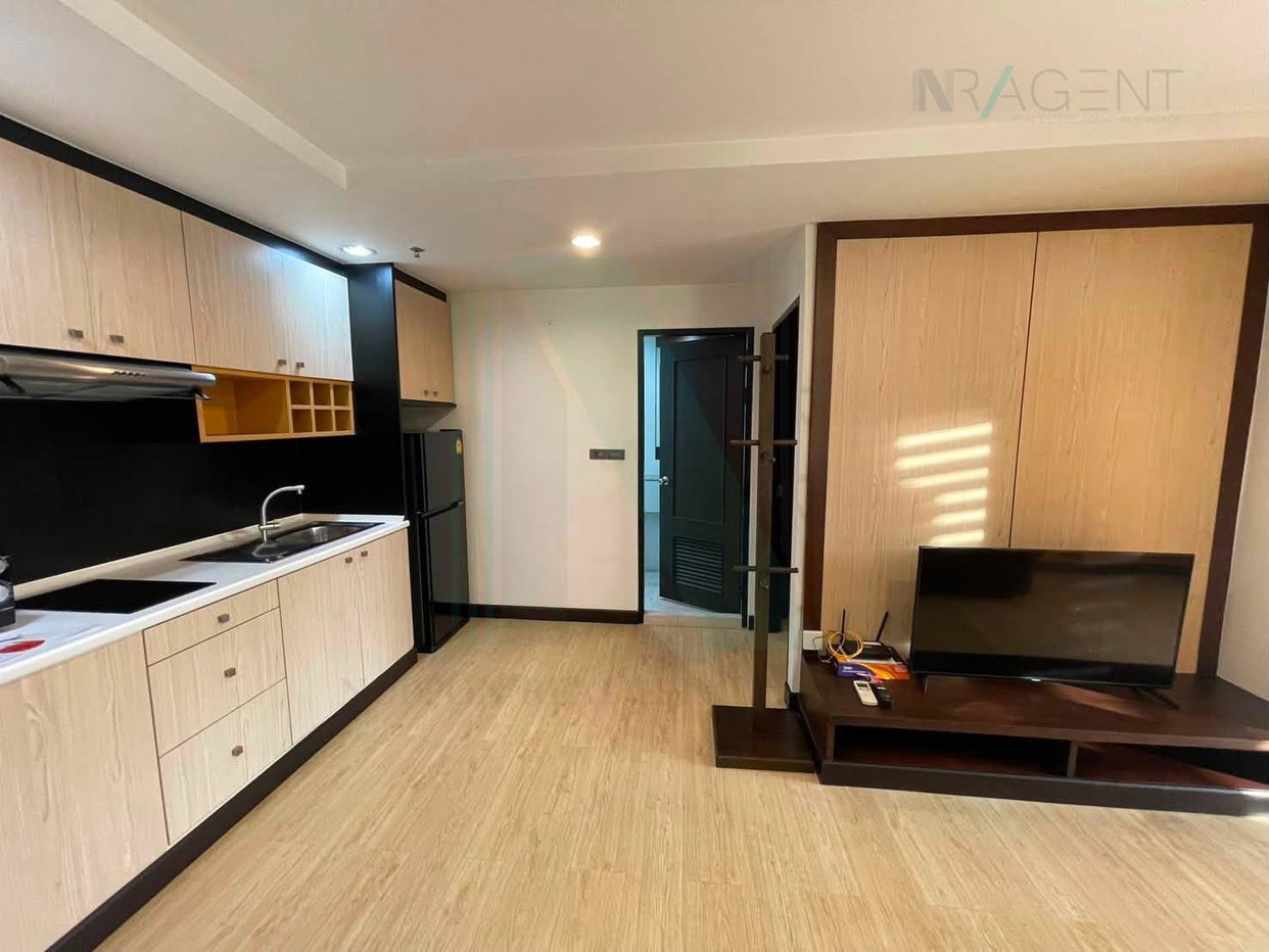 รูป 🚩 ขายคอนโด รีสอร์ทต้า เย็นอากาศ อาคาร A ชั้น 8 1 ห้องนอน ขนาด 39 ตรม ใกล้ Market Place นางลิ้นจี่ - รูปที่ 1/8