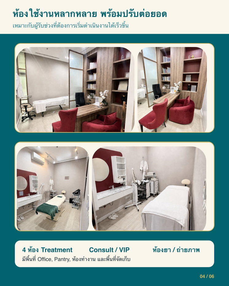 picture Turnkey Clinic for Takeover at Sindhorn Building, Wireless Road — 216 sq.m. - 4/6