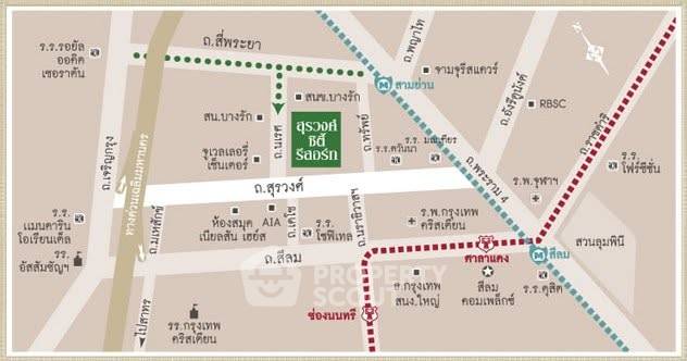 รูป คอนโด 1 ห้องนอน Surawong City Resort Condominium ใกล้ MRT สามย่าน (ID 3135914) - รูปที่ 20/20