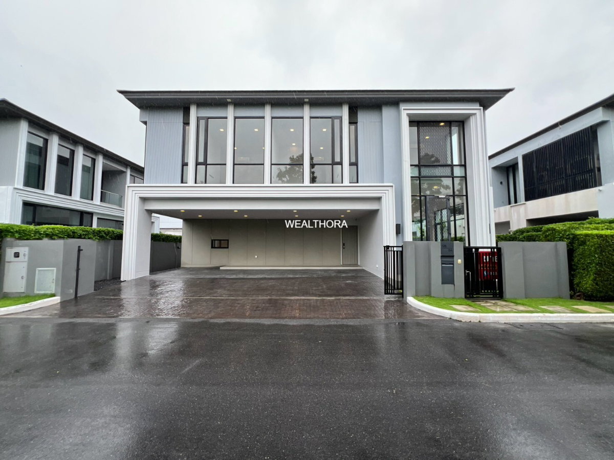 BELGRAVIA BANGNA – RAMA 9 บ้านเดี่ยวแปลงพิเศษ ที่ดินกว้าง หน้าบ้านไม่ติดใคร ให้ความเป็นส่วนตัว