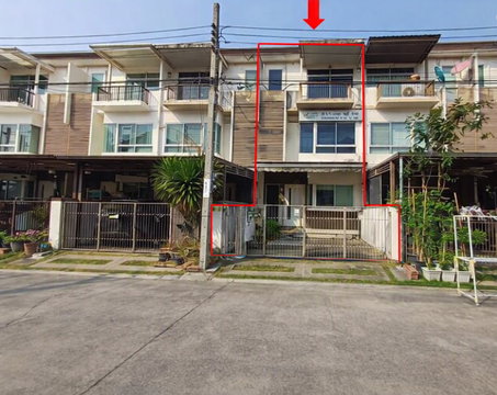 L-H055A|บ้านเดี่ยว 2 ชั้น โครงการ บ้านใหม่ 2 พระราม 2 ซ.อนามัยงามเจริญ 14 ท่าข้าม เขตบางขุนเทียน กรุงเทพมหานคร (ราคา 2,320,000 บาท )