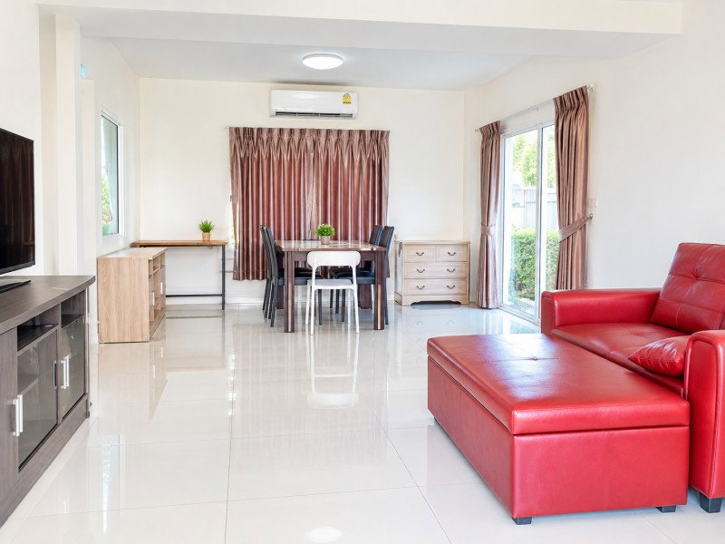 รูป บ้านเดี่ยวสไตล์ยุโรป 3 นอน ถ.บางนา กม.26 ABAC บางนา ตลาดน้ำวัดสุคันฯ 1.25 กม. 3 น้ำ ที่ดิน 53 ตร.ว.210 ตร.ม. บ้าน 2 ชั้น - รูปที่ 4/8