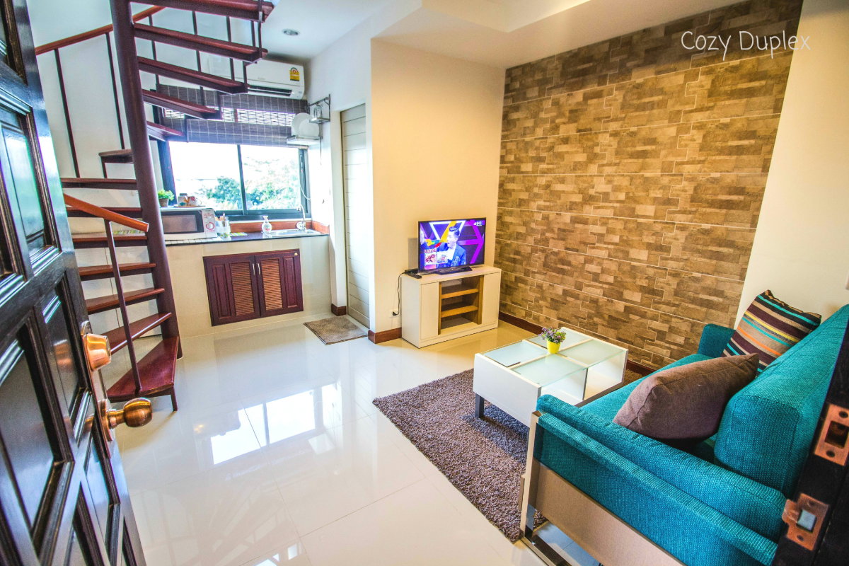 รูป ให้เช่า Duplex Condo ใกล้ MRT ศูนย์ราชการนนทบุรี - รูปที่ 3/14