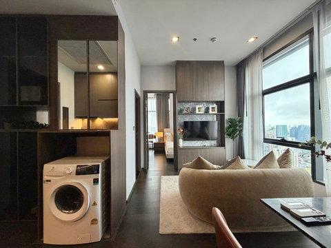 Conner Ratchathewi 🐶 Pet-Friendly (1Bedroom 1Bathroom) Simplex 36 Sqm. Rent 36k/month ▫️Line: @sanhaproperty📲095-6922871