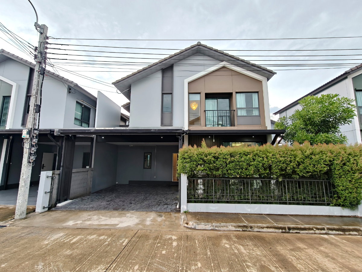 รูป 🏡 ให้เช่าบ้าน อณาสิริ ชัยพฤกษ์-วงแหวน แต่งเต็ม เฟอร์นิเจอร์ครบ พร้อมอยู่    24,000 บาท - รูปที่ 1/25