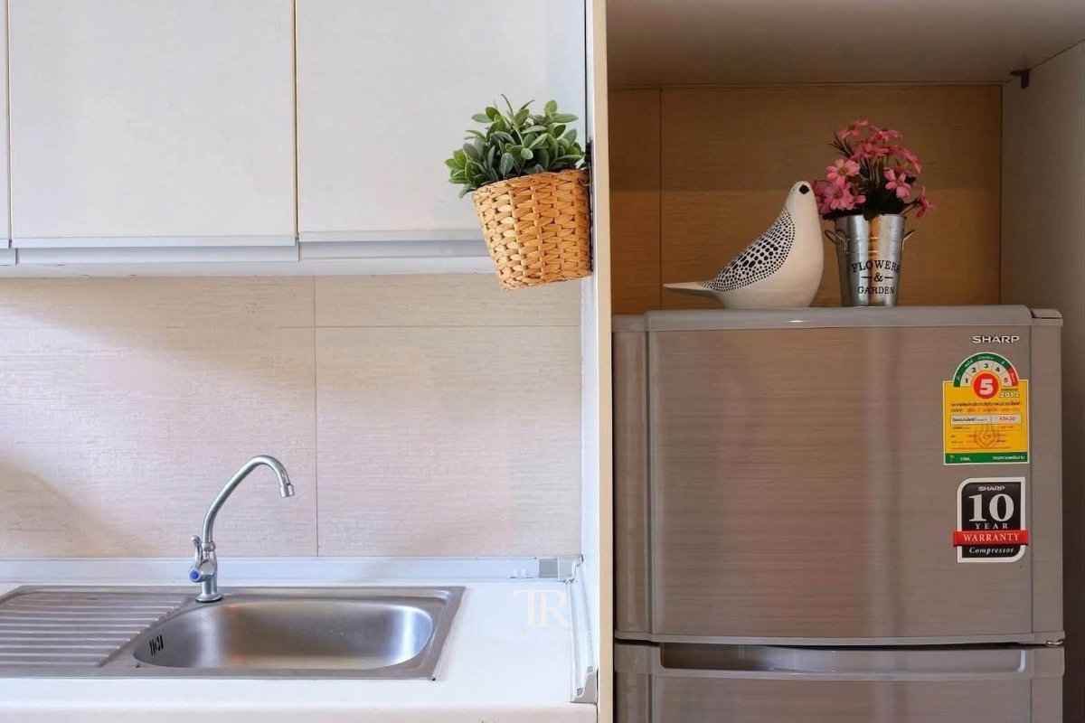 รูป Condo for Rent – แฮปปี้ คอนโด ลาดพร้าว 101 | Pet Friendly | 1 Bed | 1 Bath | 36 sqm | Floor 4 | 15,500 THB/month | LINE: @979ywrvr | Ref: PK0233 - รูปที่ 4/7