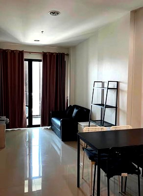 Condos for rent : AA695576 | 2Bed | 2Bath | MRT Huai Khwang | 60sqm | THB 21,000/mo | Fl.7 — IDEO Ratchada Huaykwang Bangkok
