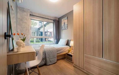 AA712263 | 2 Bed | 1 Bath | Punnawithi BTS | 46sqm | THB 22,000/mo | Fl.1 — Elio Del Ray Sukhumvit 64 Bangkok