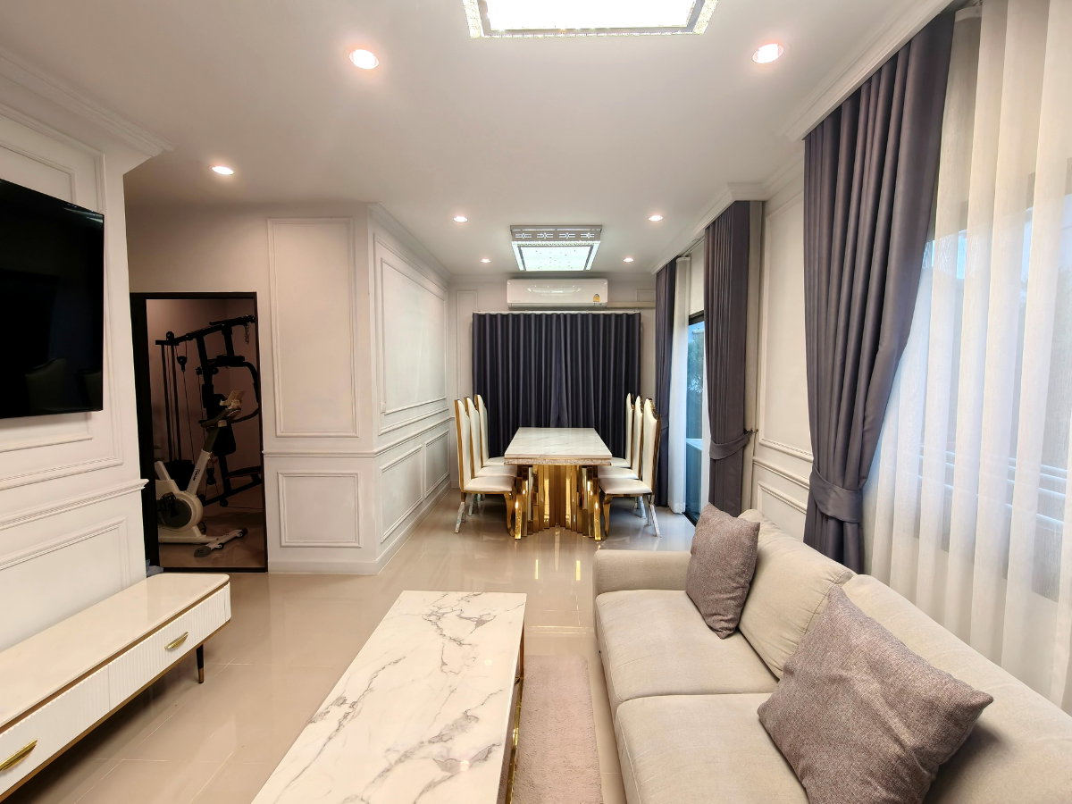 รูป 🏡 ให้เช่าบ้าน อณาสิริ ชัยพฤกษ์-วงแหวน แต่งเต็ม เฟอร์นิเจอร์ครบ พร้อมอยู่    24,000 บาท - รูปที่ 3/25