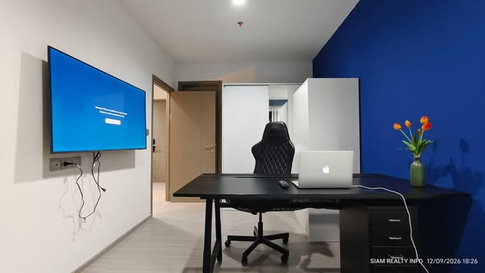 AA707991 | 2 Bed | Rama9 | 40sqm | THB 23,000/mo | Fl.30 — LIFE ASOKE HYPE Bangkok