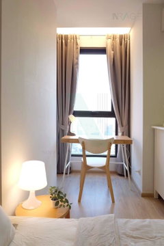 🔺 For Rent Condo IDEO Q RATCHATHEWI Building 1, Floor 33,1 bed room, Room size 34 sqm