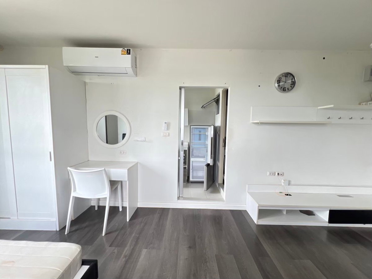 picture 📌𝐔𝐏𝐃𝐀𝐓𝐄 𝐑𝐎𝐎𝐌 𝟐𝟎𝟐𝟔📌 Condo for rent, Campus Resort Bangna [Beautiful room, good price + washing machine] LINE ID: atccity 💻 - 8/10