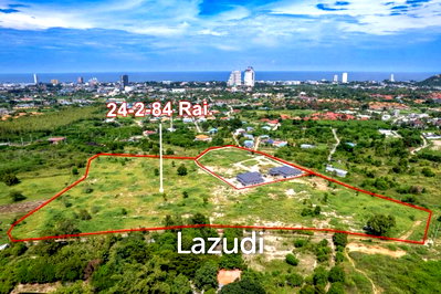 ขายที่ดิน : ขายที่ดิน 24 ไร่ ใกล้เมือง ใกล้ทะเล