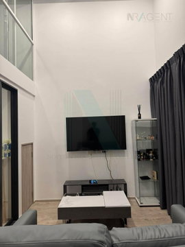 🎉 For Rent Condo THE TREE PATTANAKARN-EKKAMAI Building 1, Floor 27,Duplex, Room size 40 sqm