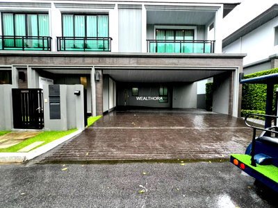 บ้านเดี่ยว เขตประเวศ : BELGRAVIA BANGNA – RAMA 9 บ้านเดี่ยวแปลงพิเศษ ที่ดินกว้าง หน้าบ้านไม่ติดใคร ให้ความเป็นส่วนตัว
