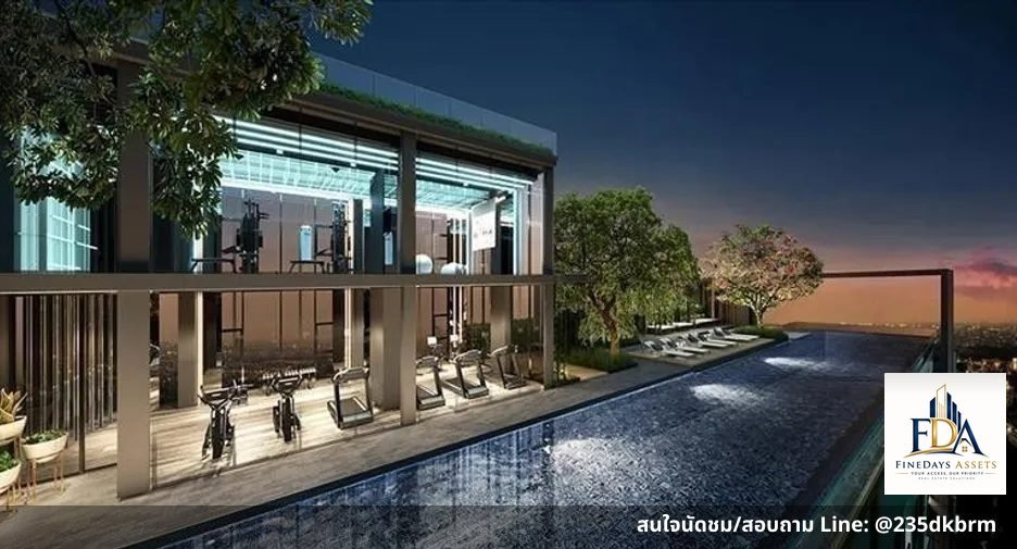 รูป FD-084762💎 ขายด่วนห้องสวยไซส์ใหญ่! เดอะ เบส เพชรเกษม (The Base Phetkasem) 2 ห้องนอน 52 ตร.ม. ใ - รูปที่ 2/2