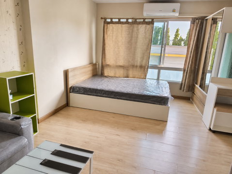 For Rent: BE Condo Phahonyothin–Rangsit (8,500 Baht/month) – Near Bangkok University — Move-in ready; washing machine included!