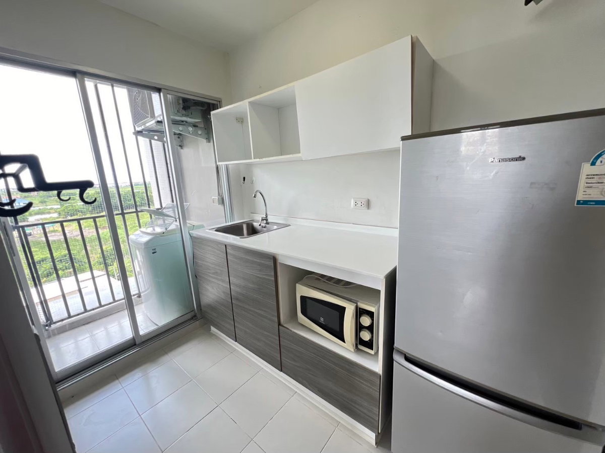 picture 📌𝐔𝐏𝐃𝐀𝐓𝐄 𝐑𝐎𝐎𝐌 𝟐𝟎𝟐𝟔📌 Condo for rent, Campus Resort Bangna [Beautiful room, good price + washing machine] LINE ID: atccity 💻 - 10/10