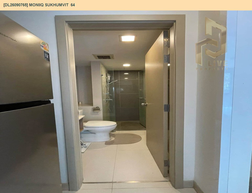 รูป DL26090765 ให้เช่าคอนโด โมนีค สุขุมวิท 64 (MONIIQ Sukhumvit  64) ใกล้ BTS ปุณณวิถี พร้อมเข้าอยู่ โทรด่วน 0653619502 LineID @952jdxxk - รูปที่ 8/10