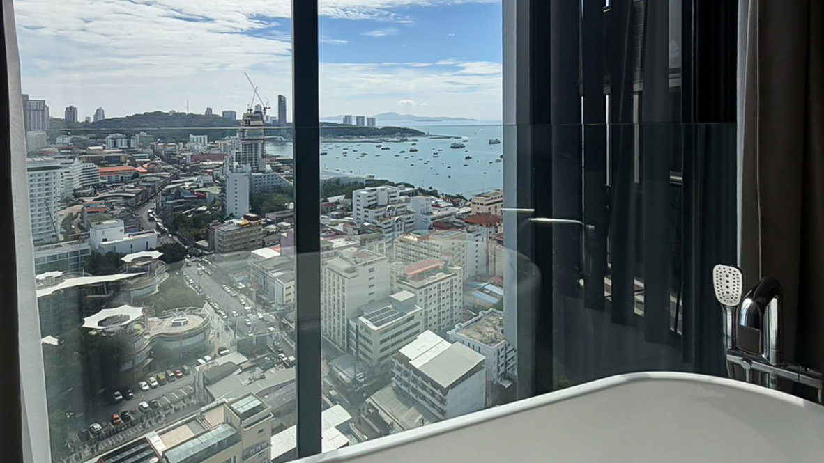 รูป 🛏️ 1 ห้องนอน - 🛁 1 ห้องน้ำ - 🏙️ Sea View - 🌏 ชื่อชาวต่างชาติ - 🏢 Edge Central Pattaya - รหัส: EDGE17 - รูปที่ 4/7