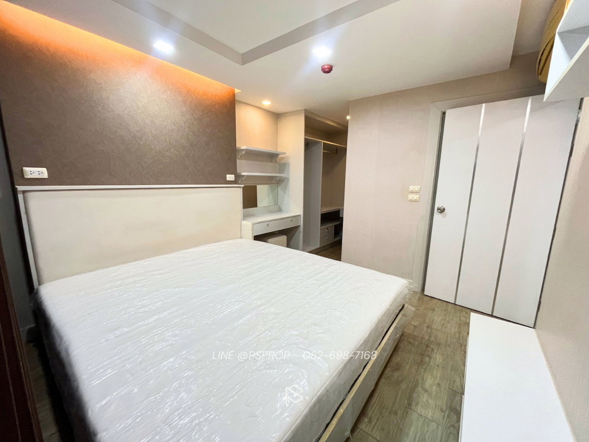 รูป คอนโดเช่าบางเเสน ใกล้ตลาดปาร์คอิน The Prive Boutique Condo Bangsaen ✅ พร้อมเข้าอยู่ #CR0534 - รูปที่ 5/8