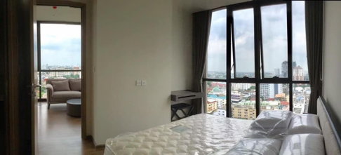 AA127432 | 2Bed | 2Bath | BTS Phra Khanong | 61sqm | THB 40,000/mo | Fl.16 — The Line Sukhumvit 71 Bangkok
