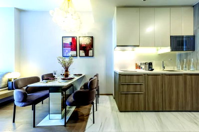 Condos for rent : AA581606 | 1Bed | 1Bath | BTS Asok | 42sqm | THB 48,000/mo | Fl.24 — Celes Asoke Bangkok