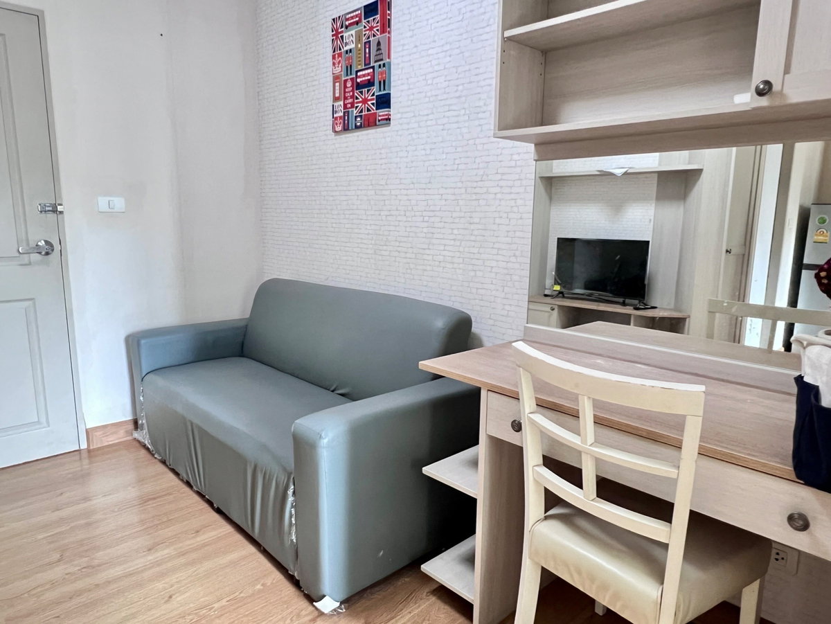 รูป 🔴ว่าง🔴 ห้องสวย พร้อมเข้าอยู่ได้เลย 🌷🌷เฟอร์+เครื่องใช้ไฟฟ้าครบครัน ✅️☎️สนใจติดต่อ 085-235-1309 ยุ้ย💐 - รูปที่ 1/6