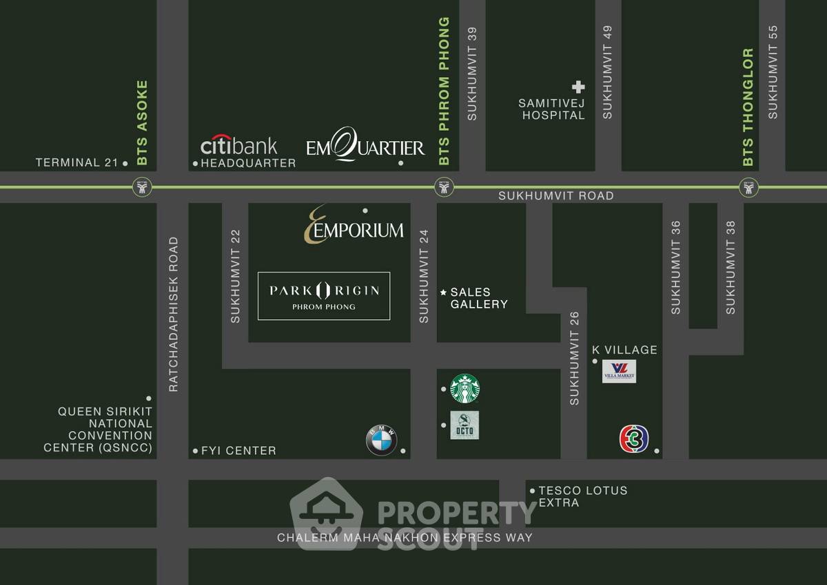 picture For Sale: 1-BR Park Origin Phrom Phong Near BTS Phrom Phong (ID 3347867) - 19/19