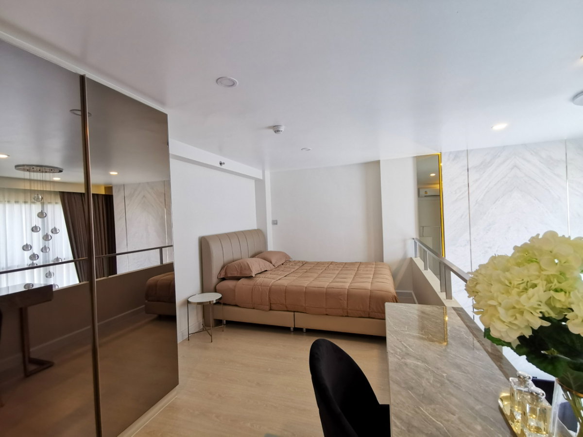 รูป 🔥🔥ให้เช่า 🔥🔥 KnightsBridge Prime Sathorn ห้องสวย พึ่งรีโนเวท | Duplex 1 ห้องนอน 37 ตร.ม. 29,000/เดือน ใกล้ BTS ช่องนนทรี - รูปที่ 4/12