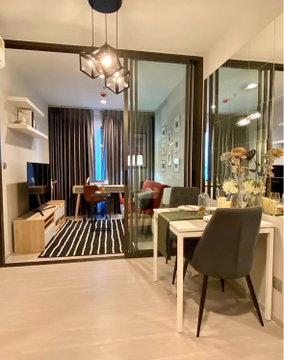 AA160785 | 1Bed | 1Bath | MRT Phra Ram 9 | 36sqm | THB 23,000/mo | Fl.24 — Life Asoke Rama 9 Bangkok