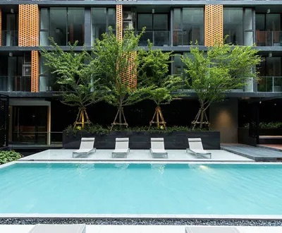 MN021669 | 1 ห้องนอน | 1 ห้องน้ำ | BTS Ekkamai | 41 ตร.ม. | 26,000 บาท/เดือน | ชั้น 6 — Quintara Treehaus Sukhumvit 42 กรุงเทพฯ