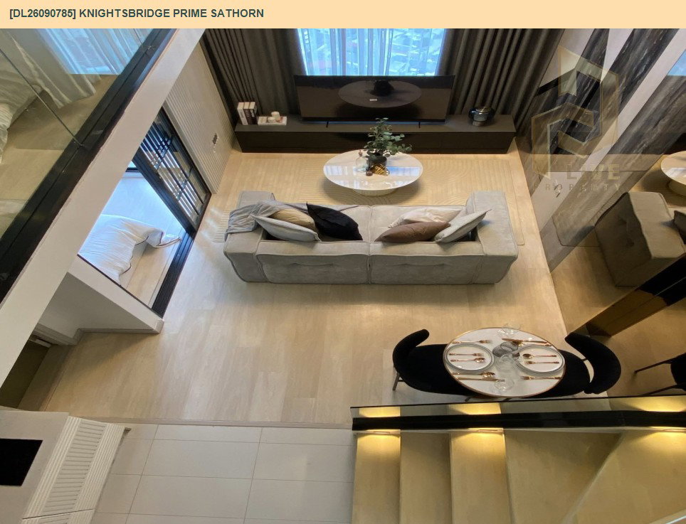 รูป DL26090785 ให้เช่าคอนโด ไนท์บริดจ์ ไพร์ม สาทร (Knightsbridge Prime Sathorn) ใกล้ BTS ช่องนนทรี พร้อมเข้าอยู่ โทรด่วน 0638692663 LineID @952jdxxk - รูปที่ 7/9