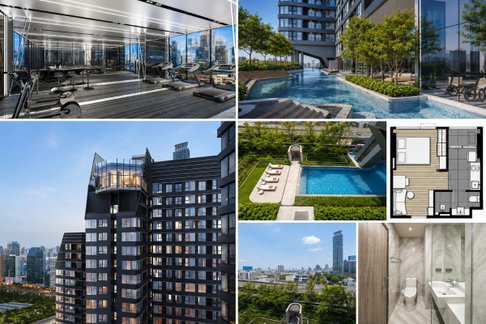 ZMY16371 | Studio | 1Bath | MRT Khlong Toei | 27sqm | THB 21,000/mo | Fl.10 — Coco Parc Bangkok