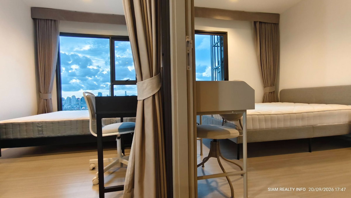 picture LIFE ASOKE RAMA9 2 bedroom Condo for rent🌸near MRT Rama 9 - 3/7