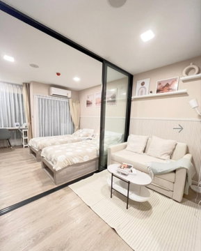 MN040226 | 1Bed | 1Bath | BTS Phaya Thai | 28sqm | THB 10,000/mo | Fl.4 — Kave TU Bangkok