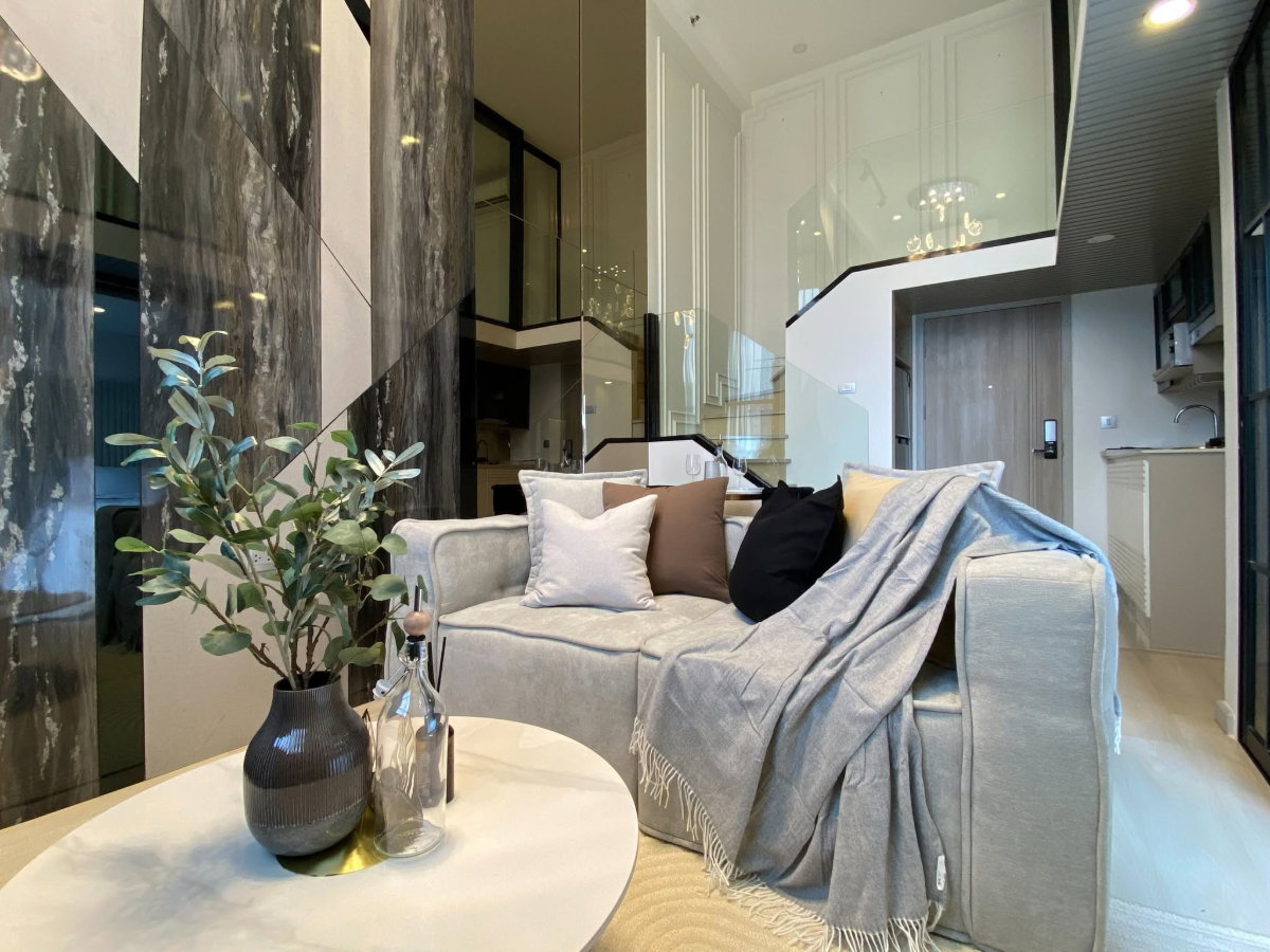 รูป ให้เช่า Knightsbridge Prime Sathorn Duplex ใกล้ BTS ช่องนนทรี & BRT เดินทางไปทำงานสะดวกสุดๆ 🚄✨สนใจแอดไลน์ไอดี @480kttgd - รูปที่ 7/10