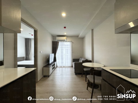 🏙️ ให้เช่า 𝙉𝙪𝙚 𝘾𝙧𝙤𝙨𝙨 𝙆𝙝𝙪 𝙆𝙝𝙤𝙩 𝙎𝙩𝙖𝙩𝙞𝙤𝙣 | ใกล้ BTS คูคต | 1 Bedroom 31 ตร.ม. | 9,500 บาท/เดือน  พร้อมอยู่