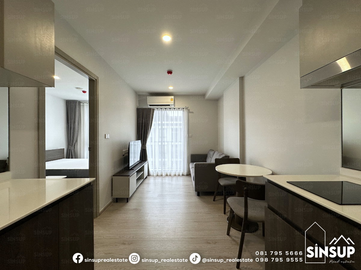 รูป 🏙️ ให้เช่า 𝙉𝙪𝙚 𝘾𝙧𝙤𝙨𝙨 𝙆𝙝𝙪 𝙆𝙝𝙤𝙩 𝙎𝙩𝙖𝙩𝙞𝙤𝙣 | ใกล้ BTS คูคต | 1 Bedroom 31 ตร.ม. | 9,500 บาท/เดือน  พร้อมอยู่ - รูปที่ 1/17