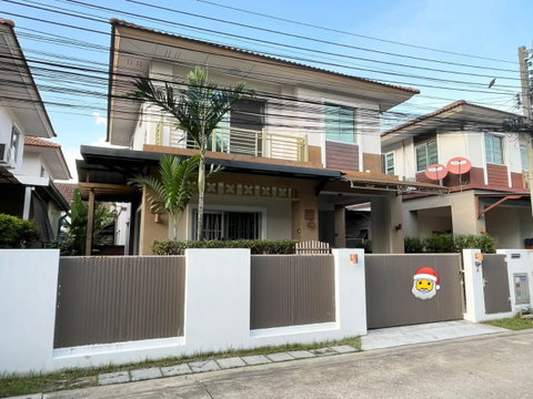 🏡✨ ให้เช่า บ้านแฝดสไตล์บ้านเดี่ยว Maldives Palm บางนา–วงแหวน 3 ห้องนอน 2 ห้องน้ำ พร้อมพื้นที่ใช้สอย 126 ตร.ม. ใกล้ Mega Bangna และสนามบินสุวรรณภูม