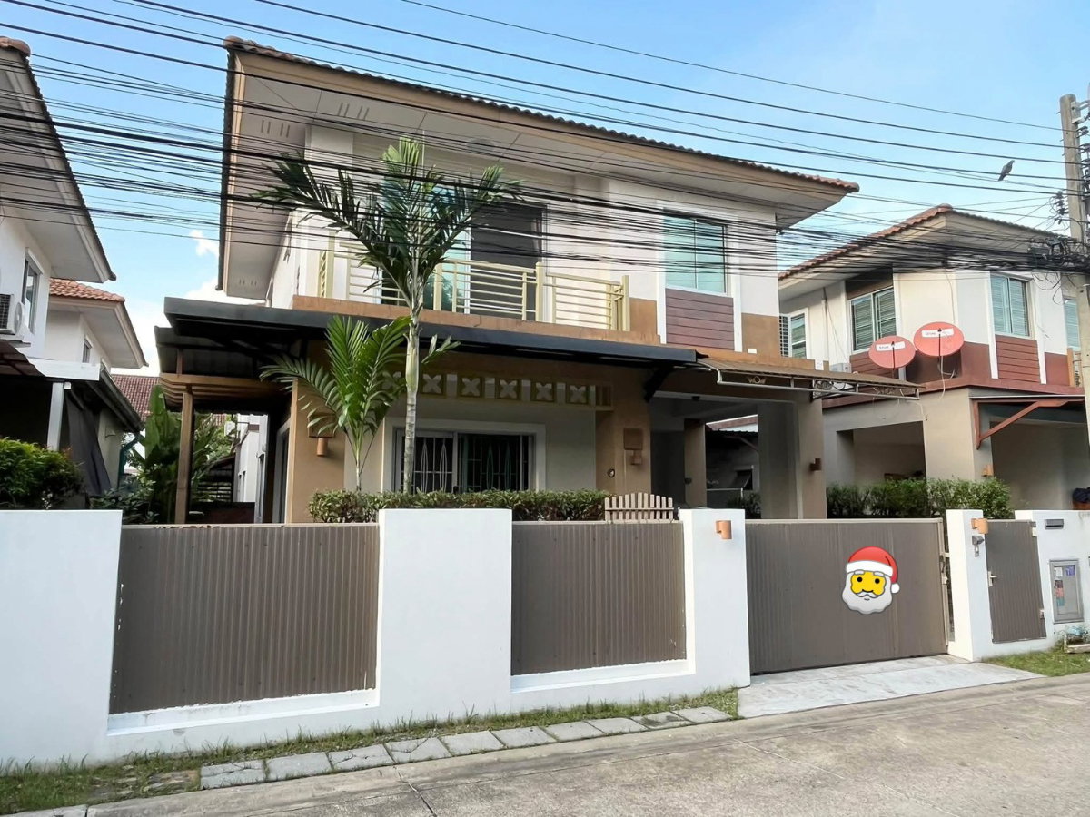 รูป 🏡✨ ให้เช่า บ้านแฝดสไตล์บ้านเดี่ยว Maldives Palm บางนา–วงแหวน 3 ห้องนอน 2 ห้องน้ำ พร้อมพื้นที่ใช้สอย 126 ตร.ม. ใกล้ Mega Bangna และสนามบินสุวรรณภูม - รูปที่ 1/19