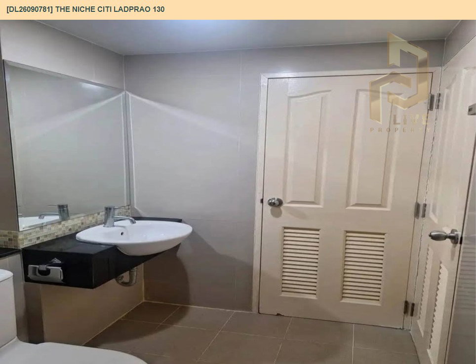 รูป DL26090781 ให้เช่าคอนโด เดอะ นิช ซิตี้ ลาดพร้าว 130 (The Niche Citi Ladprao 130) ใกล้ - พร้อมเข้าอยู่ โทรด่วน 0614453194 LineID @952jdxxk - รูปที่ 8/11
