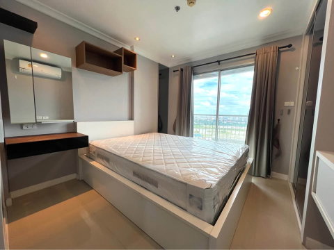 AA53352 | 1 ห้องนอน | 1 ห้องน้ำ | MRT Phra Ram 9 | 37 ตร.ม. | 16,000 บาท/เดือน | ชั้น 27 — Lumpini Place Rama Ix-Ratchada กรุงเทพฯ