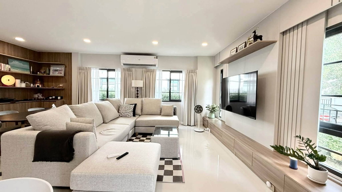 รูป บ้านเดี่ยวให้เช่า น้ำไม่ท่วม CENTRO Bangna Phase 2 📍 หลัง MEGA Bangna | Fully Furnished พร้อมอยู่ LINE : @ideally.property - รูปที่ 4/23