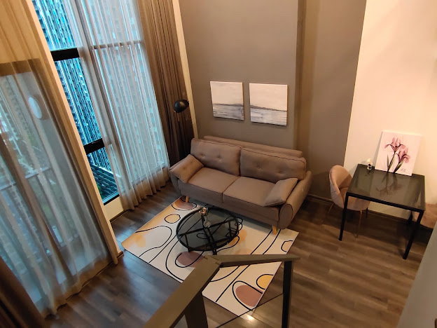รูป ‼️Special price [Duplex] 🏙 ให้เช่า Knightsbridge Space Rama9📍MRT พระรามเก้า 📲ติดต่อโทร/ไลน์ 099-289-1569 - รูปที่ 13/24